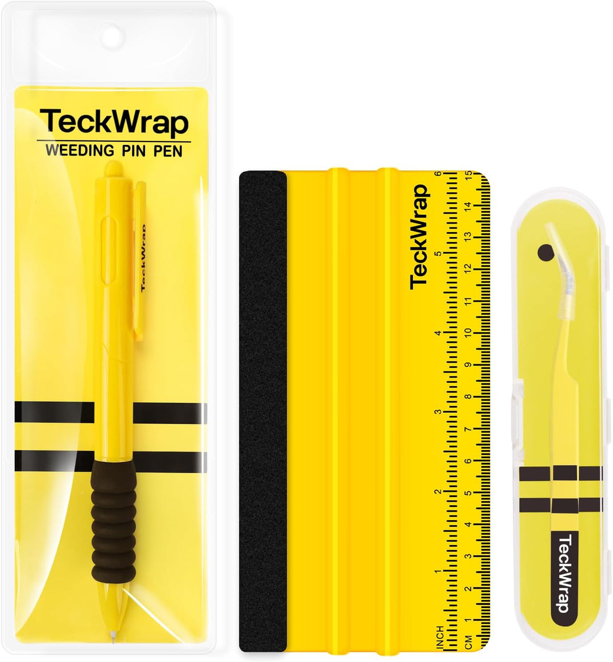 TECKWRAP Vinyl Craft Tool Kit for Decals, HTV & Iron-On Projects - 3PCS